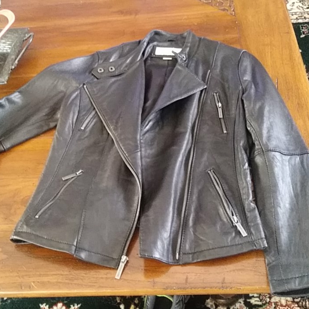 Leather Biker Jacket